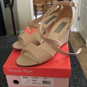 Nude Colored Wedge